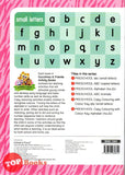 [TOPBOOKS Gururimau Kids] Preschool Copy Colouring With Colour Key abc Small Letters