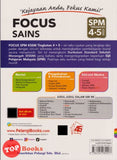 [TOPBOOKS Pelangi] Focus SPM Sains Tingkatan 4 5 KSSM (2025)