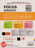 [TOPBOOKS Pelangi] Focus SPM English CEFR Aligned Form 4 5 KSSM (2025)