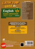 [TOPBOOKS Sasbadi] Latih Tubi UASA A+ English CEFR Aligned Reading Comprehension Parts 1  3 & 4 Year 4 KSSR Semakan (2025)