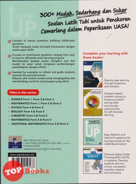[TOPBOOKS SAP] Level Up Science Form 3 (2025)