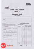 [TOPBOOKS Sasbadi] Kertas Persediaan UASA JSU Matematik Tahun 6 KSSR Semakan Dwibahasa (2025)