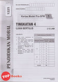 [TOPBOOKS Cemerlang] Transformasi Smart Kertas Model Pra SPM Pendidikan Moral Tingkatan 4 KSSM (2025)