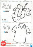 [TOPBOOKS Gururimau Kids] Prasekolah Mewarna Dengan Panduan Warna Abjad Aa Zz