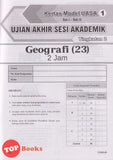 [TOPBOOKS Cemerlang] Let's Score Kertas Model UASA Geografi Tingkatan 2 KSSM (2025)