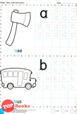 [TOPBOOKS Gururimau Kids] Preschool abc Small Letters