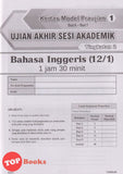 [TOPBOOKS Cemerlang] Let's Score Kertas Model UASA English CEFR Form 2 KSSM (2025)