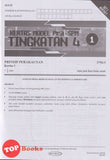 [TOPBOOKS Vision] Kertas Model Pra-SPM Prinsip Perakaunan Tingkatan 4 KSSM (2025)