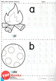 [TOPBOOKS Gururimau Kids] Prasekolah abc Huruf Kecil
