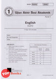 [TOPBOOKS Pelangi] Skor A Kertas Model UASA English Form 1 KSSM (2025)