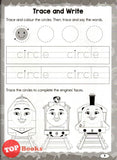 [TOPBOOKS Pelangi Kids] Thomas & Friends Let's Learn Shapes With Stickers