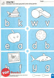 [TOPBOOKS Gururimau Kids] Prasekolah abc Huruf Kecil