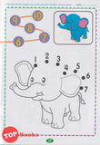 [TOPBOOKS Kohwai Kids] Buku Aktiviti Prasekolah Titik Ke Titik Nombor 1-10