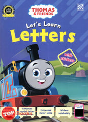 [TOPBOOKS Pelangi Kids] Thomas & Friends Let's Learn Letters With Stickers