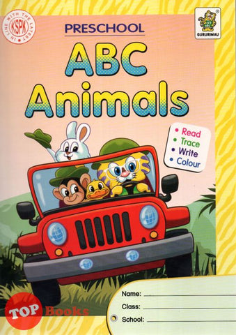 [TOPBOOKS Gururimau Kids] Preschool ABC Animals
