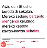 [TOPBOOKS Kohwai Kids] Mari Membaca Bersama Keluarga Awie Dan Shasha Tahap 2 Buku 2