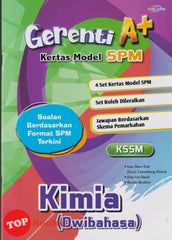 [TOPBOOKS Cemerlang] Gerenti A+ Kertas Model SPM Kimia KSSM Dwibahasa (2025)