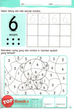 [TOPBOOKS Pelangi Kids] Aktiviti Didik Riang Prasekolah Matematik Awal 4 & 5 Tahun Buku 2 (2024)