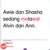 [TOPBOOKS Kohwai Kids] Mari Membaca Bersama Awie Dan Shasha Bermain Di Kolam Renang Tahap 1 Buku 6