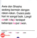 [TOPBOOKS Kohwai Kids] Mari Membaca Awie Dan Shasha Terperangkap Di Dalam Hujan Tahap 3 Buku 2