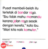 [TOPBOOKS Kohwai Kids] Mari Membaca Bersama Awie Dan Shasha Menaiki Komuter Tahap 3 Buku 4