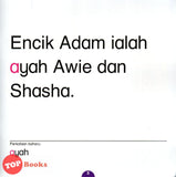 [TOPBOOKS Kohwai Kids] Mari Membaca Bersama Keluarga Awie Dan Shasha Di Rumah Tahap 1 Buku 4