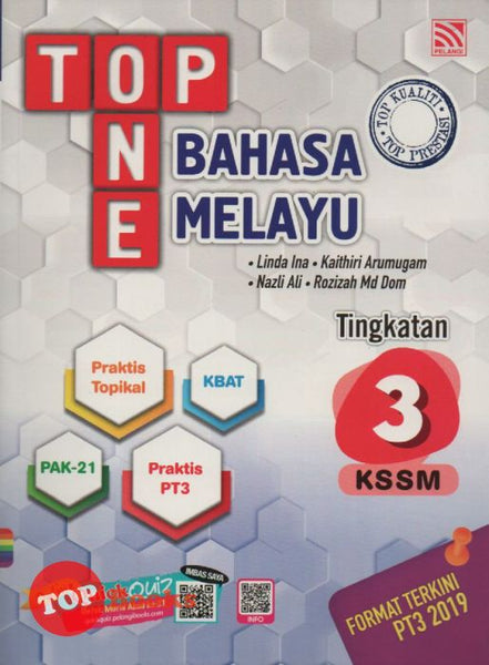 [TOPBOOKS Pelangi] Top One Bahasa Melayu Tingkatan 3 KSSM