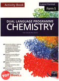 [TOPBOOKS SAP] Dual Language Programme Chemistry Activity Book Form 5 Latest Format (2021)