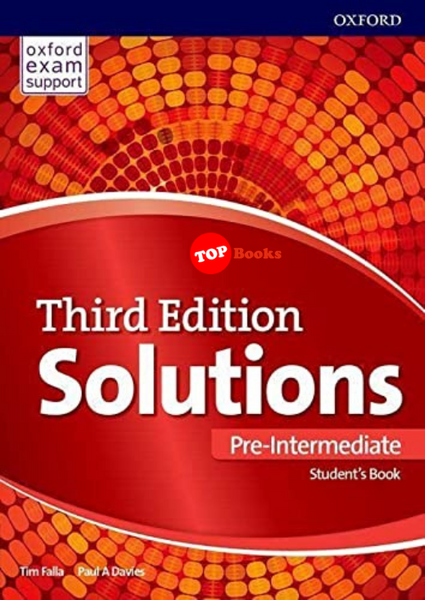 [TOPBOOKS Oxford] Solutions Pre-Intermediate Student's Book Third Edition
