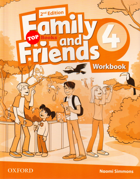 [TOPBOOKS Oxford] Family And Friends 2nd Edition Workbook 4