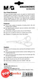 [TOPBOOKS M&G] Ergonomic Scissors 180 mm ASS91433 (Red)