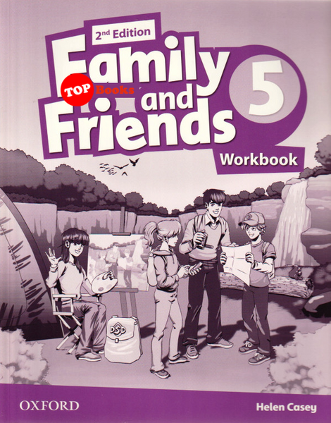 [TOPBOOKS Oxford] Family And Friends 2nd Edition Workbook 5