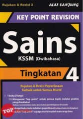 [TOPBOOKS Alaf Sanjung] Key Point Revision Sains Tingkatan 4 KSSM Dwibahasa (2021)