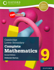 [TOPBOOKS Oxford ] Cambridge Lower Secondary Complete Mathematics 9 (2nd Edition)