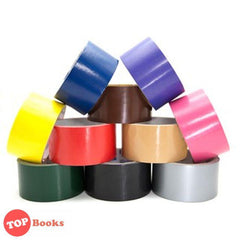 [TOPBOOKS UniAce] Premium Adhesive Tape Cloth Tape 36 mm x 7 yds (Black)