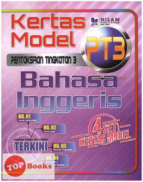 [TOPBOOKS Nilam] Kertas Model PT3 Bahasa Inggeris