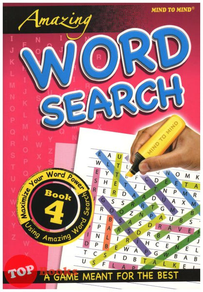 [TOPBOOKS Mind to Mind] Amazing Word Search Book 4
