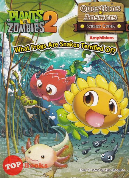 [TOPBOOKS Apple Comic] Plants vs Zombies 2 Science Comic What Frogs Are Snakes Terrified Of? (2021)