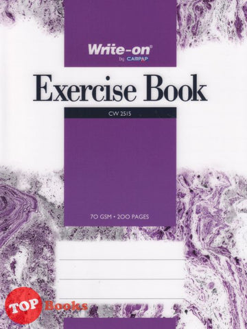 [TOPBOOKS CAMPAP] Write-On Exercise Books F5 PP Cover CW2515 (200 pages)