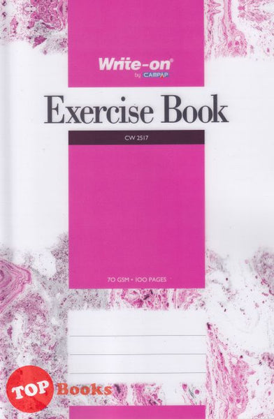 [TOPBOOKS CAMPAP] Write-On Exercise Books A4 PP Cover CW2517 (100 pages)