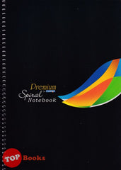 [TOPBOOKS CAMPAP] Premium Spiral Notebook A5 (Black)