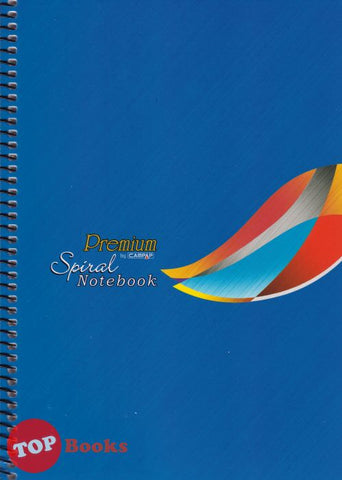 [TOPBOOKS CAMPAP] Premium Spiral Notebook A5 (Blue)