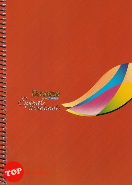 [TOPBOOKS CAMPAP] Premium Spiral Notebook A5 (Orange)