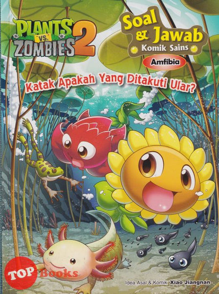 [TOPBOOKS Apple Comic] Plants vs Zombies 2 Komik Sains Katak Apakah Yang Ditakuti Ular? (2021)