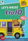 [TOPBOOKS Daya Kids] Let's Learn Series Let's Write 1 to 10 (2021)