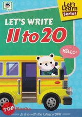 [TOPBOOKS Daya Kids] Let's Learn Series Let's Write 11 to 20 (2021)