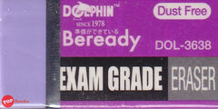 [TOPBOOKS Dolphin] Beready Exam Grade Eraser DOL-3638 (Purple)
