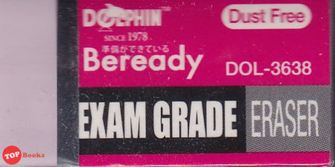 [TOPBOOKS Dolphin] Beready Exam Grade Eraser DOL-3638 (Pink)