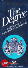 [TOPBOOKS Unicorn] The Degree Set Of Geometry Mathematical Instruments UIS-919 (Blue)