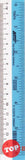 [TOPBOOKS AStar] Plastic Straight Ruler 6 inch x 15 cm
